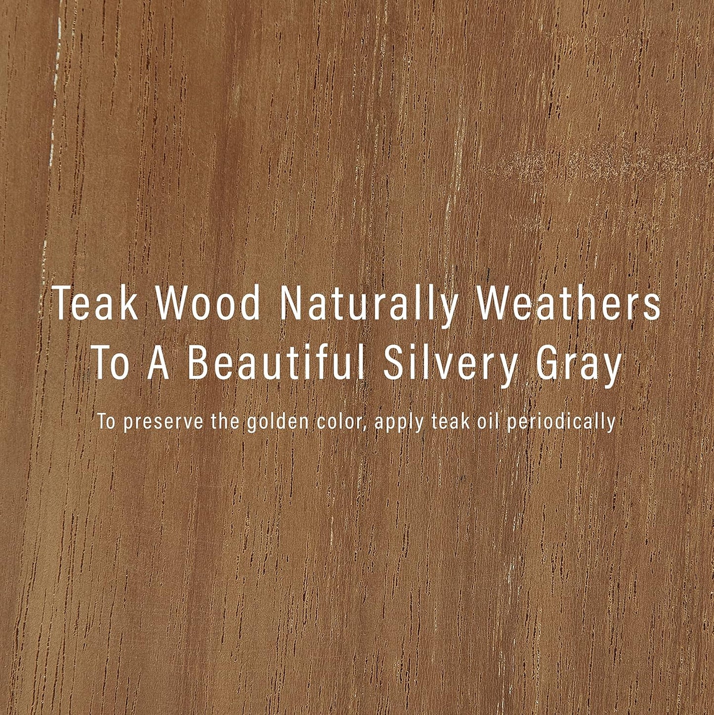 Crosley Furniture Olivier 2-Person Teak Wood Indoor Outdoor Bench for Outside Patio, Garden, Porch, Teak